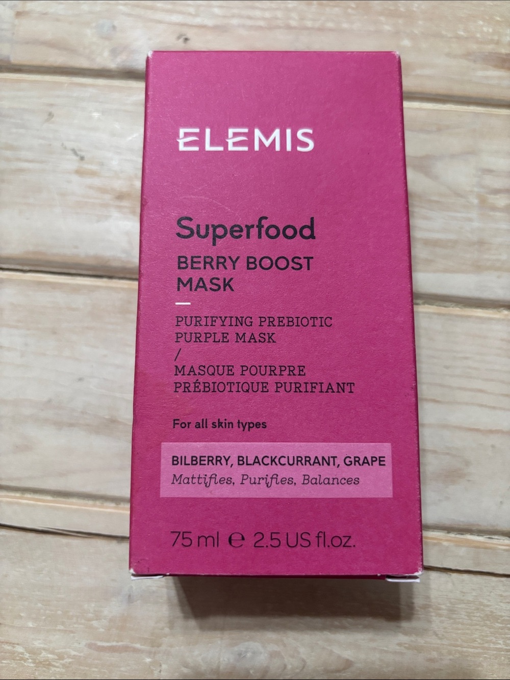 ELEMIS Superfood Berry Boost Mask - (219)